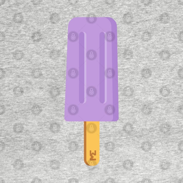 Lavender ice lolly by MickeyEdwards